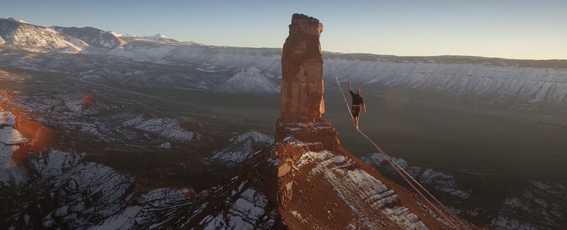 Across the Sky: Jaw-Dropping Slackline World Record